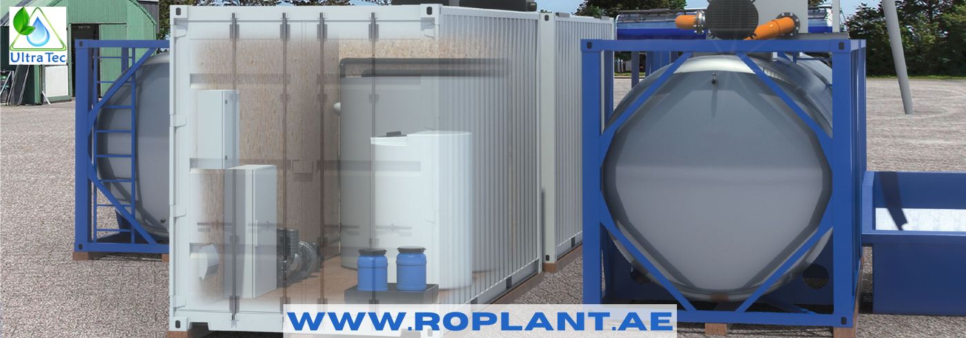 Containerized Sewage Treatment Plant - Water Treatment Company UAE