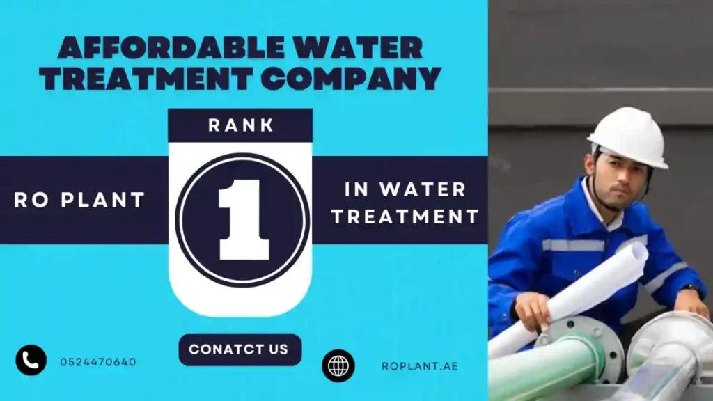 Affordable water treatment company