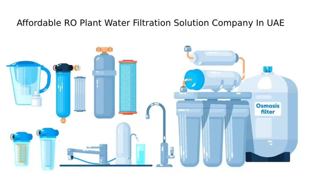 Affordable RO Plant Water Filtration Solution Company In UAE