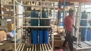 600 LPH Reverse Osmosis System 